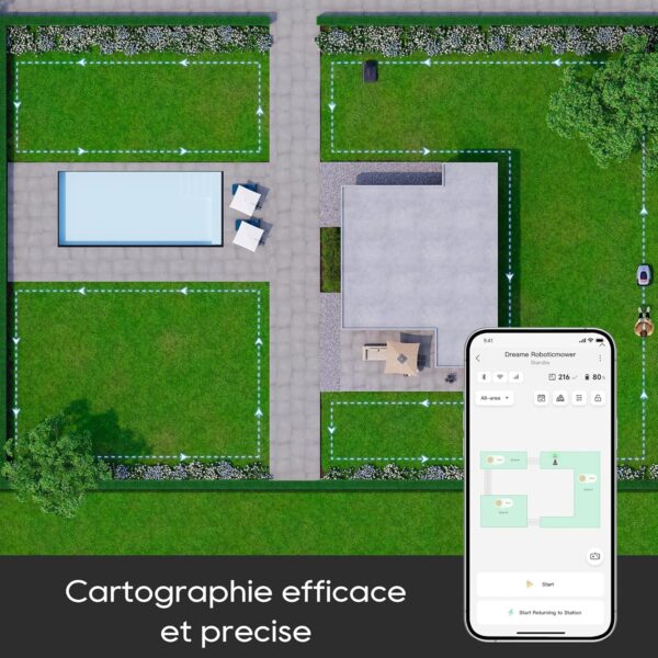 Tondeuse robot DREAME A1 Gris